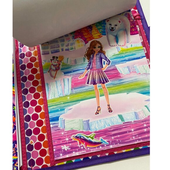Lisa Frank Folder with Coloring Book Stickers Puzzles 2016 - Picture 4 of 12